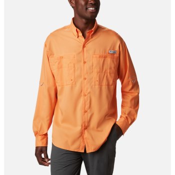 Columbia Overhemd Heren, PFG Tamiami II Long Sleeve Oranje, 43CFVGQRU